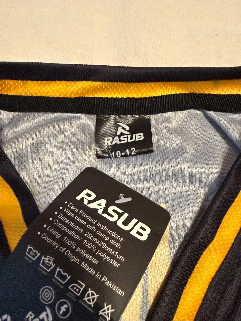 Size 8-10 Lakers Black & Gold Basketball Jerseys and shorts - 23 & 24